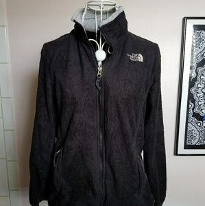 North Face fuzzy jacket